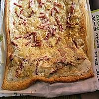 recette Tarte aux oignons et aux lardons