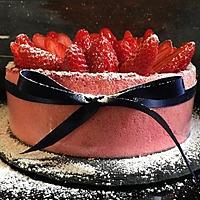 recette Fraisier biscuit génoise