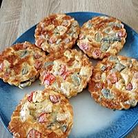 recette petites quiche poulet maroilles au cake factory