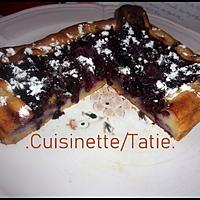 recette Clafoutis aux myrtilles.au cake factory.