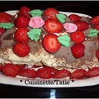 recette Tiramisu aux fraises.