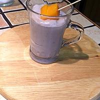 recette Émulsion de pomme de terre vitelotte et brochette de mimolette