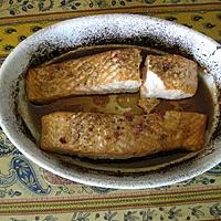 recette Saumon laqué à la sauce soya