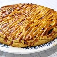 recette TARTE A LA CONFITURE DE FRAISES AUX POMMES
