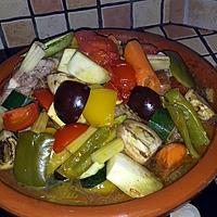 recette tajine légumes agneau