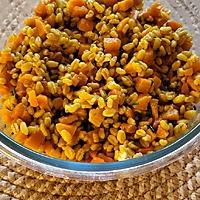 recette Blésotto aux carottes et aux épices