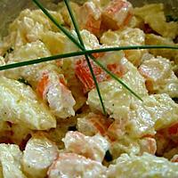 recette Salade marine en robe d'ail