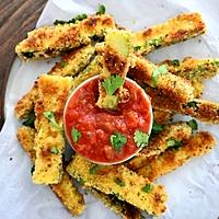 recette Frites de courgettes {croustillantes et croquantes}
