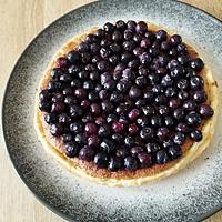 recette tarte myrtille a la crème de pistache