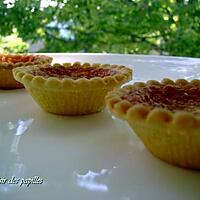 recette ~Tartelettes au sucre à la fleur de sel~ 