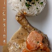 recette Poule au pot façon blanquette