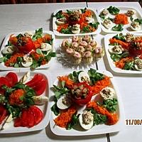 recette Entrées variées
