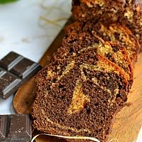 recette Cake marbré