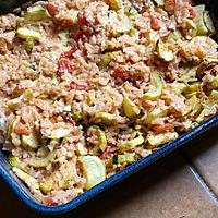 recette Riz crémeux courgettes fêta