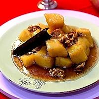 recette MARKA HLOUWA BEL BATATA HLOUWA- PLAT SUCRE SALE DE PATATE DOUCE- TERROIR BÔNOIS
