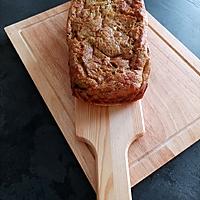 recette CAKE COURGETTES - POMMES DE TERRE - JAMBON à ma façon.