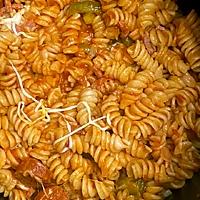 recette pâtes chorizo au cookeo