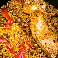 recette RIZ aux 3 couleurs et cabillaud au COOKEO