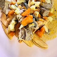 recette Sauté de porc aux carottes et aux champignons au Cookeo