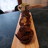recette MUFFINS au CHOCOLAT à ma façon.