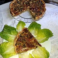 recette Quiche courgettes.tomates.aubergines