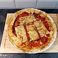recette TARTE AUX LEGUMES GRATINE AU GOUDA à ma façon