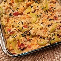 recette Riz à la truite et aux courgettes