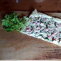 recette Tarte fine au bacon et St-Môret