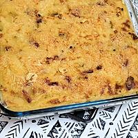 recette Gratin de polenta aux courgettes