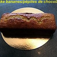 recette cake bananes/pépites de chocolat :