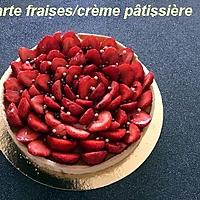 recette tarte fraises/crème pâtissière :