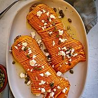 recette Recette de butternut rôti au four (avec feta)