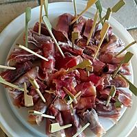recette Roulés jambon sec-tomates séchées-mozzarella