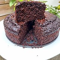 recette Gâteau au chocolat moelleux (sans oeuf, ni beurre)