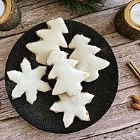 recette Sablés sapins de Noël glacés