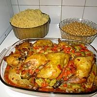 recette  Tajine au poulet