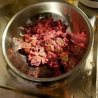 recette Tartare à la betterave rouge, avocat et oeufs