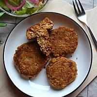 recette Galettes de lentilles