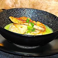 recette NOIX DE SAINT-JACQUES "ROUGETTINI"