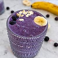 recette Smoothie banane myrtilles simple et rapide