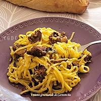 recette Pâte linguine et pieds de mouton