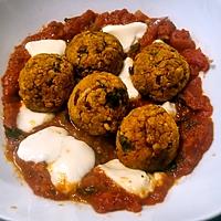recette Boulettes de pois chiches à l'oriental