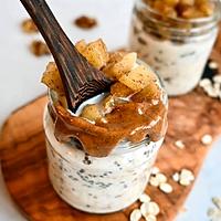 recette Overnight porridge à la pomme