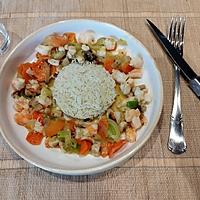recette Blanquette de crevettes express