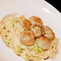 recette LIGUINE & NOIX ST JACQUES