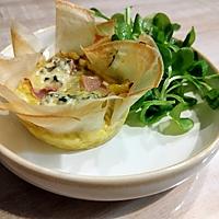 recette Croustillants poireaux bleu