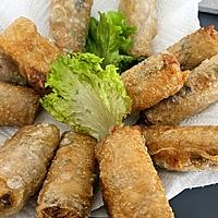 recette Nems croustillant au poulet