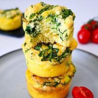 recette Mini-quiches sans pâte (épinards feta)