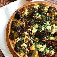 recette Tarte poireau brocoli féta