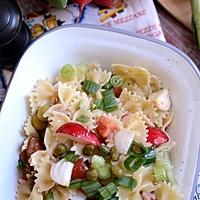 recette Salade de pâtes retour de marché